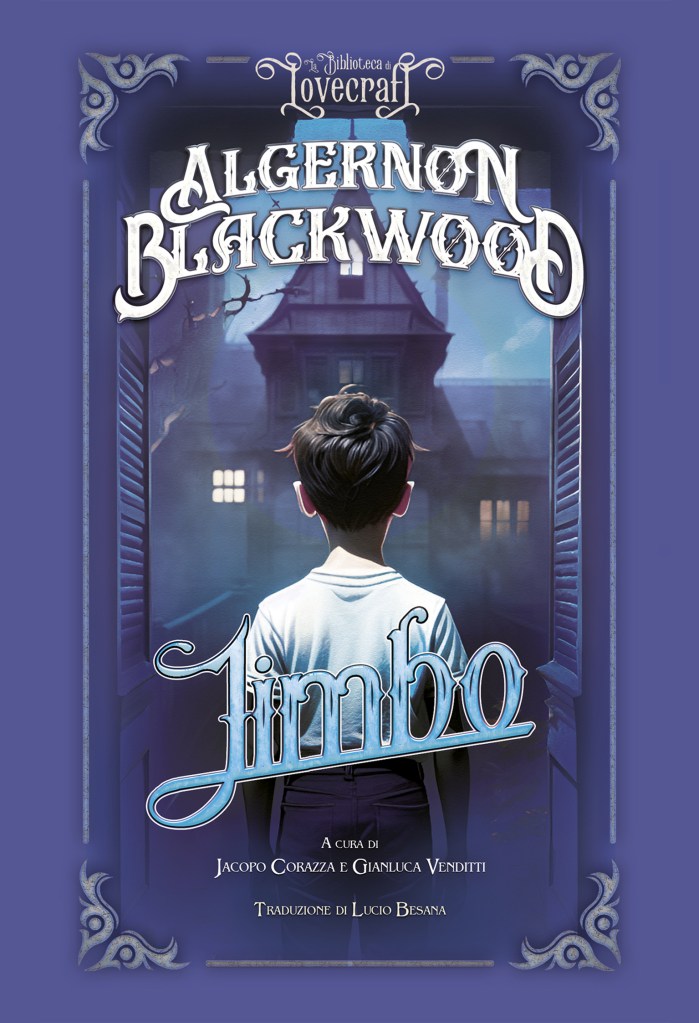 Copertina del romanzo di Algernon Blackwood "Jimbo", Alcatraz Edizioni