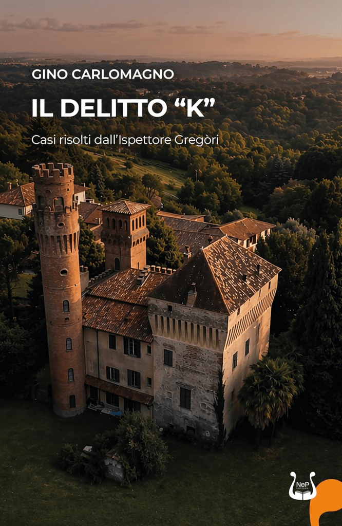 Copertina del giallo di Gino Carlomagno "Il delitto K" , NeP Edizioni