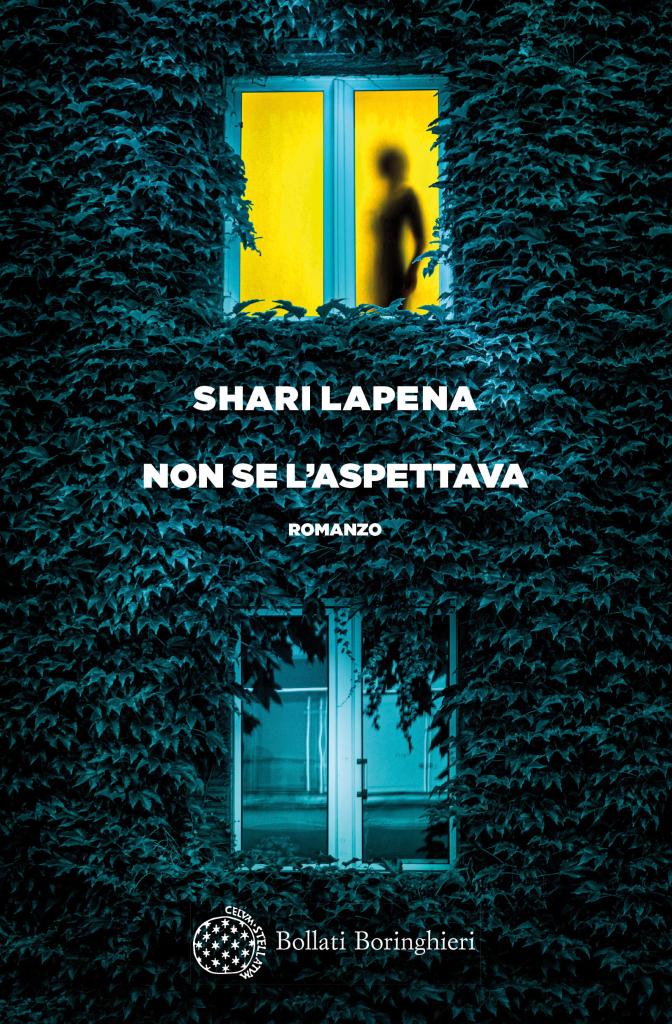 Copertina del giallo domestico anglosassone di Shari Lapena "Non se l'aspettava", Bollati Boringhieri