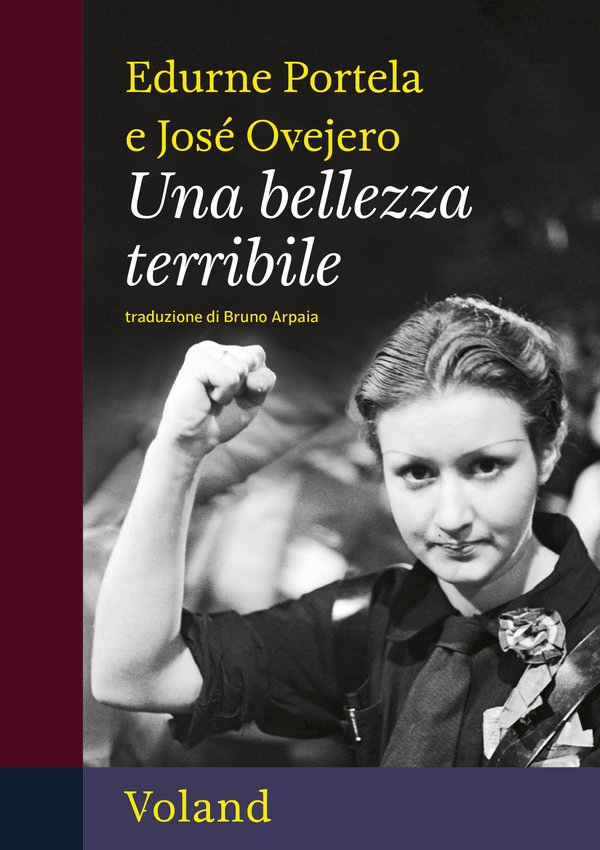 Copertina del romanzo storico di Edurne Portela e José Ovejero "Una bellezza terribile", Voland