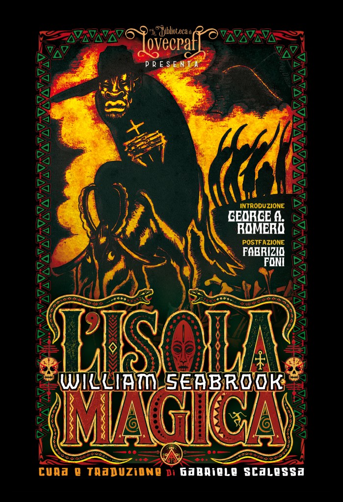 Copertina del reportage nel 1929 da haiti di William Seabrock "L'isola magica", Alcatraz